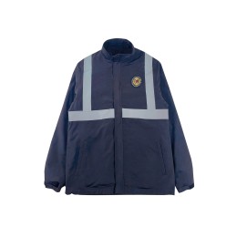 Manufacture of black long-sleeved security uniform jacket Security jacket 100% Nylon Reflective tape jacket design Security company uniform Design reflective tape Security uniform store 320T glued Tasilon D409 Manufacture of black long-sleeved security uniform jacket Security jacket 100% Nylon Reflective tape jacket design Security company uniform Design reflective tape Security uniform store 320T glued Tasilon D409